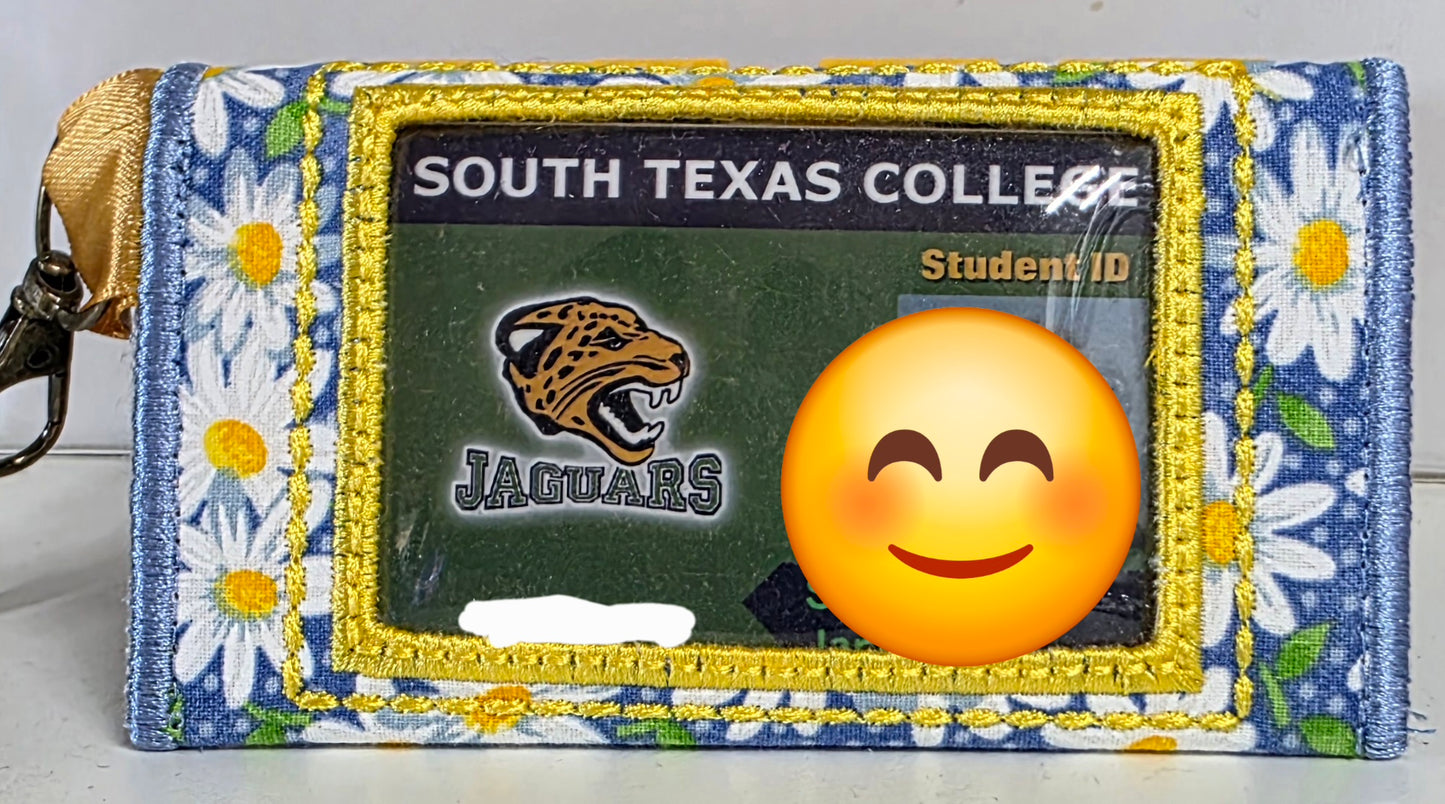 Scalloped Edge ID Holder